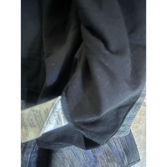 Theory P Petite Silk Blouse Printed Side Button - Picture 6 of 8